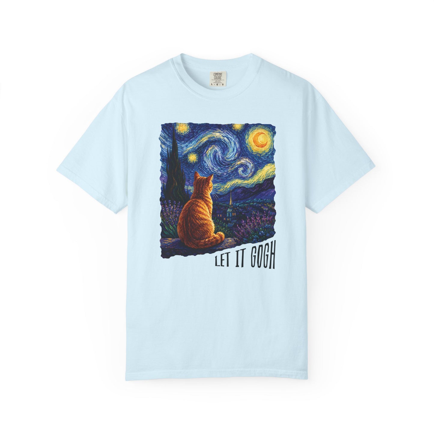 Let It Gogh Orange Cat T-Shirt