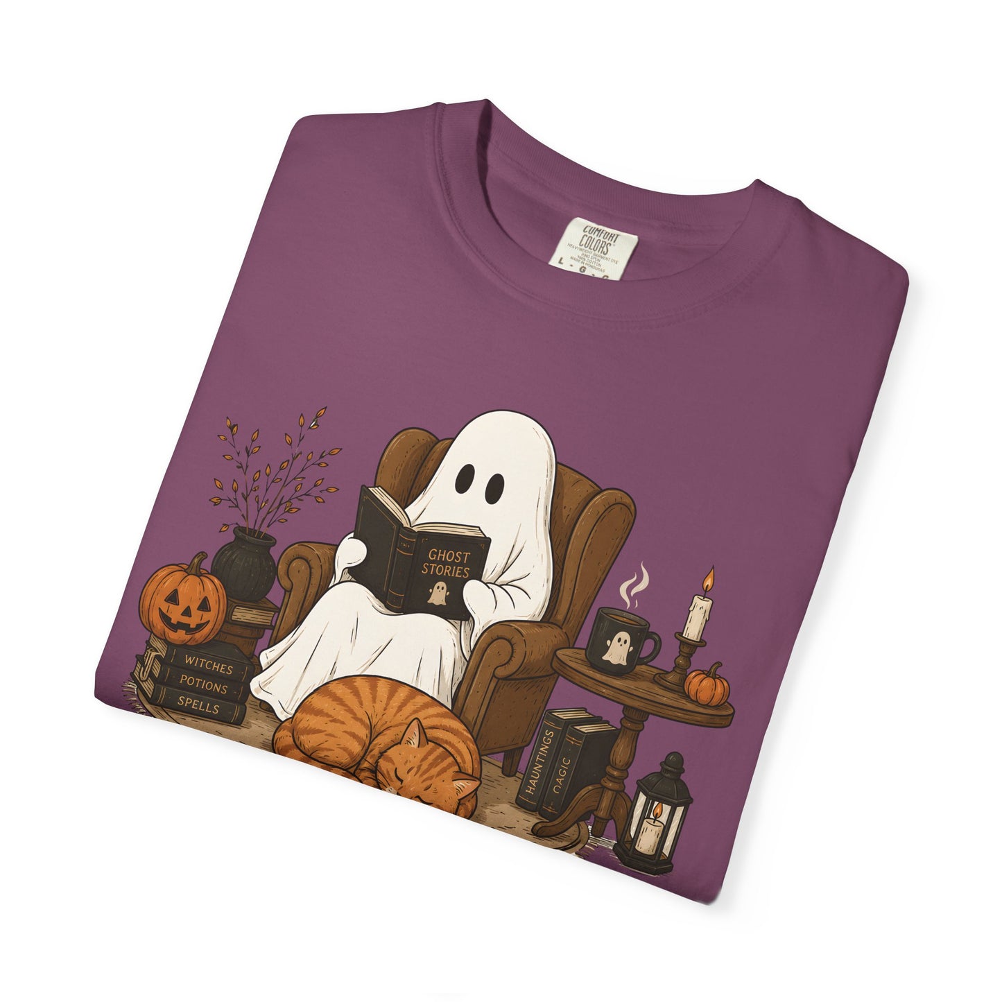 Cozy Ghost Cat T-Shirt
