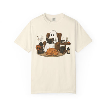 Cozy Ghost Cat T-Shirt