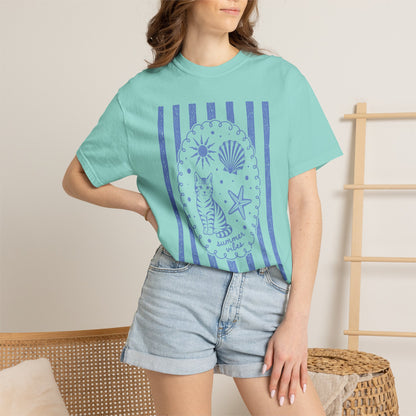 Summer Vibes Cat T-Shirt