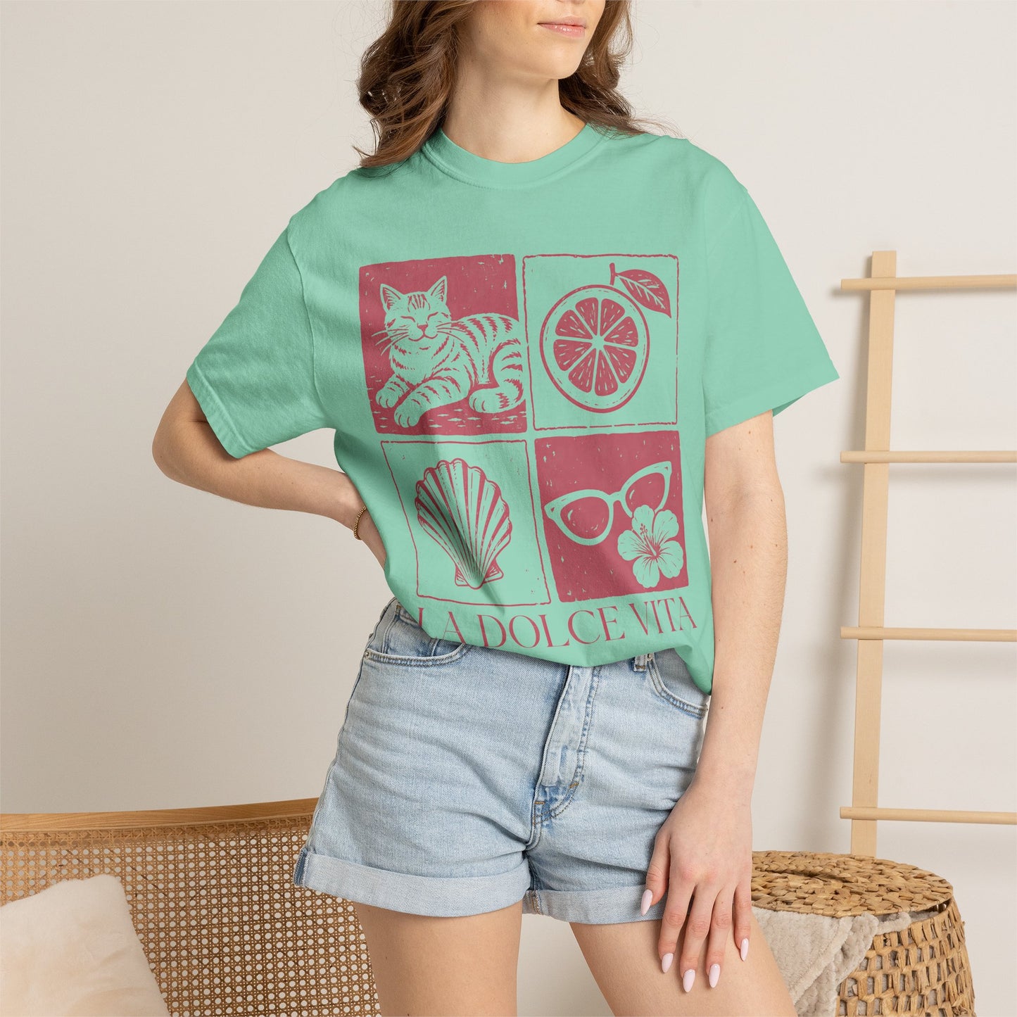 La Dolce Vita Cat T-Shirt