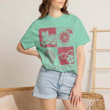 La Dolce Vita Cat T-Shirt