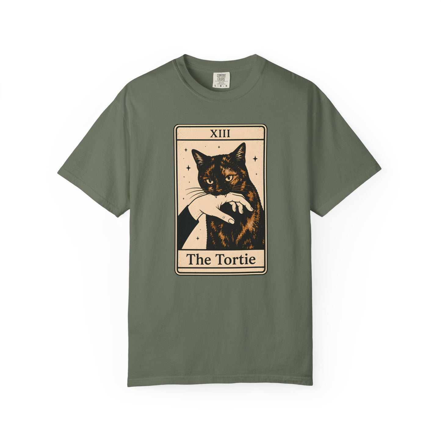 The Tortie Tarot Cat T-Shirt