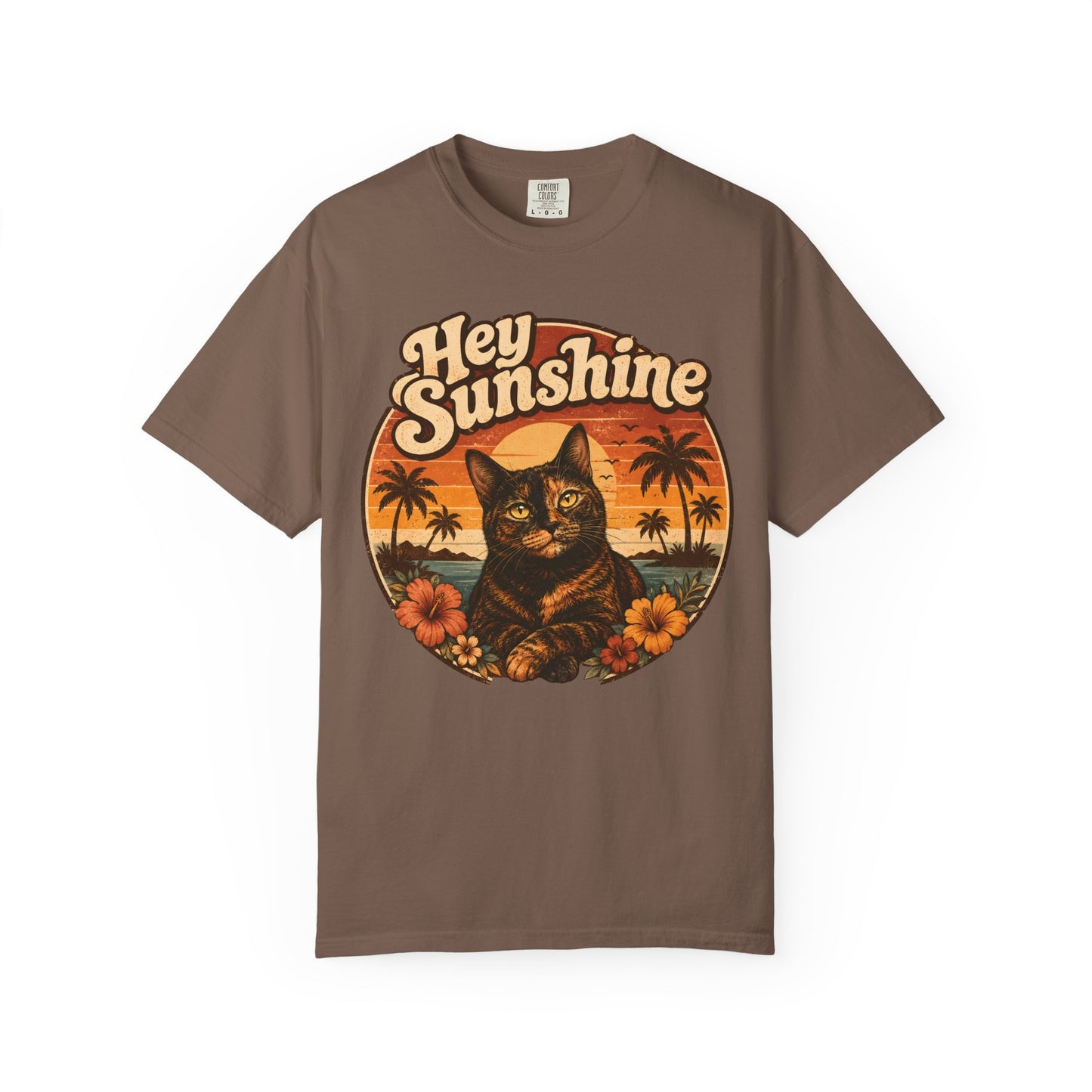 Hey Sunshine Tortie Cat T-Shirt