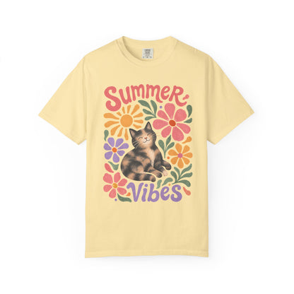 Summer Tortie Cat T-Shirt