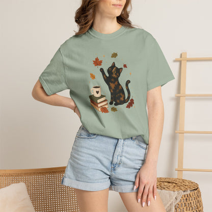 Cozy Fall Tortie Cat T-Shirt