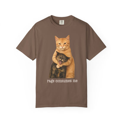 Rage Consumes Me Cat T-Shirt