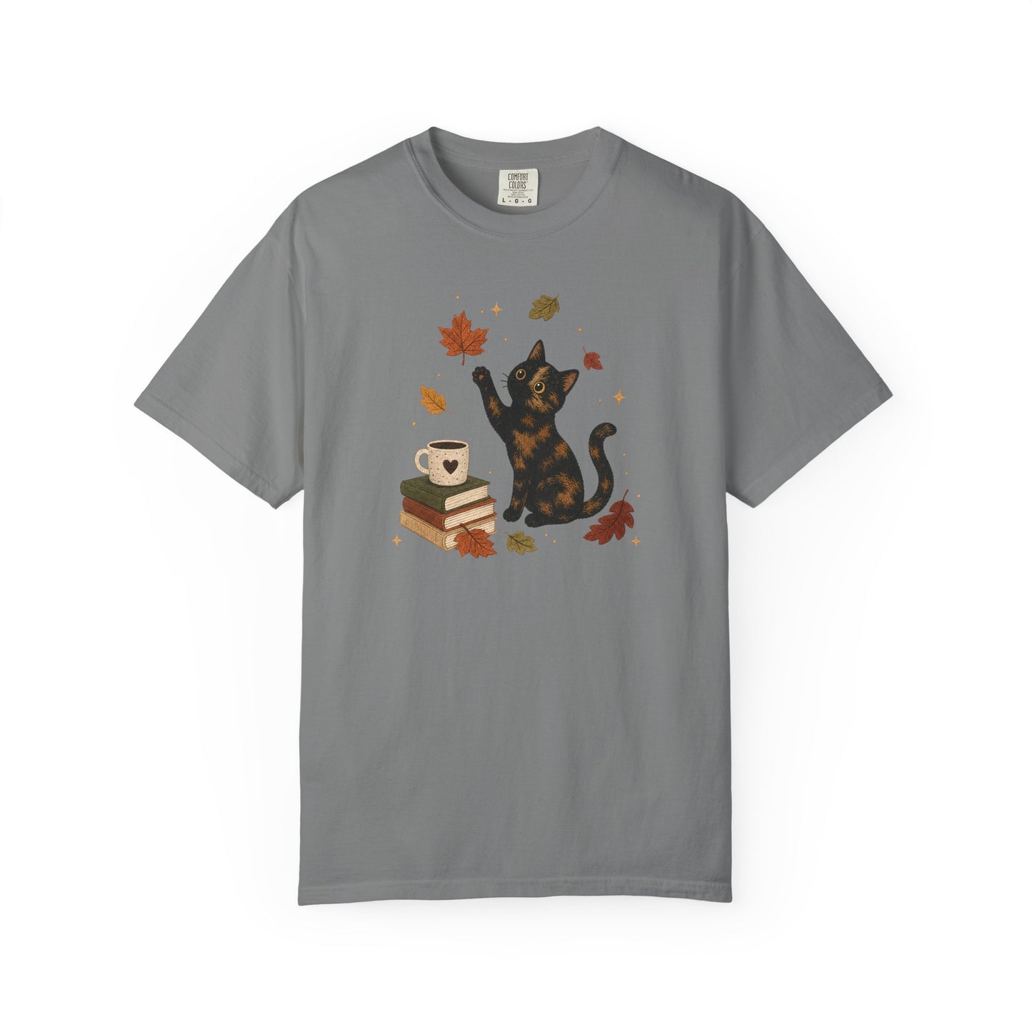 Cozy Fall Tortie Cat T-Shirt