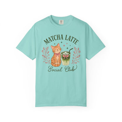 Matcha Latte Cat T-Shirt