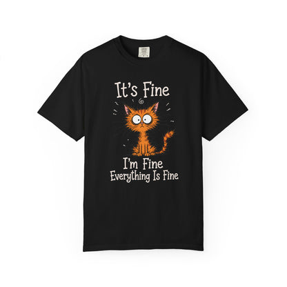 It’s Fine Orange Cat T-Shirt