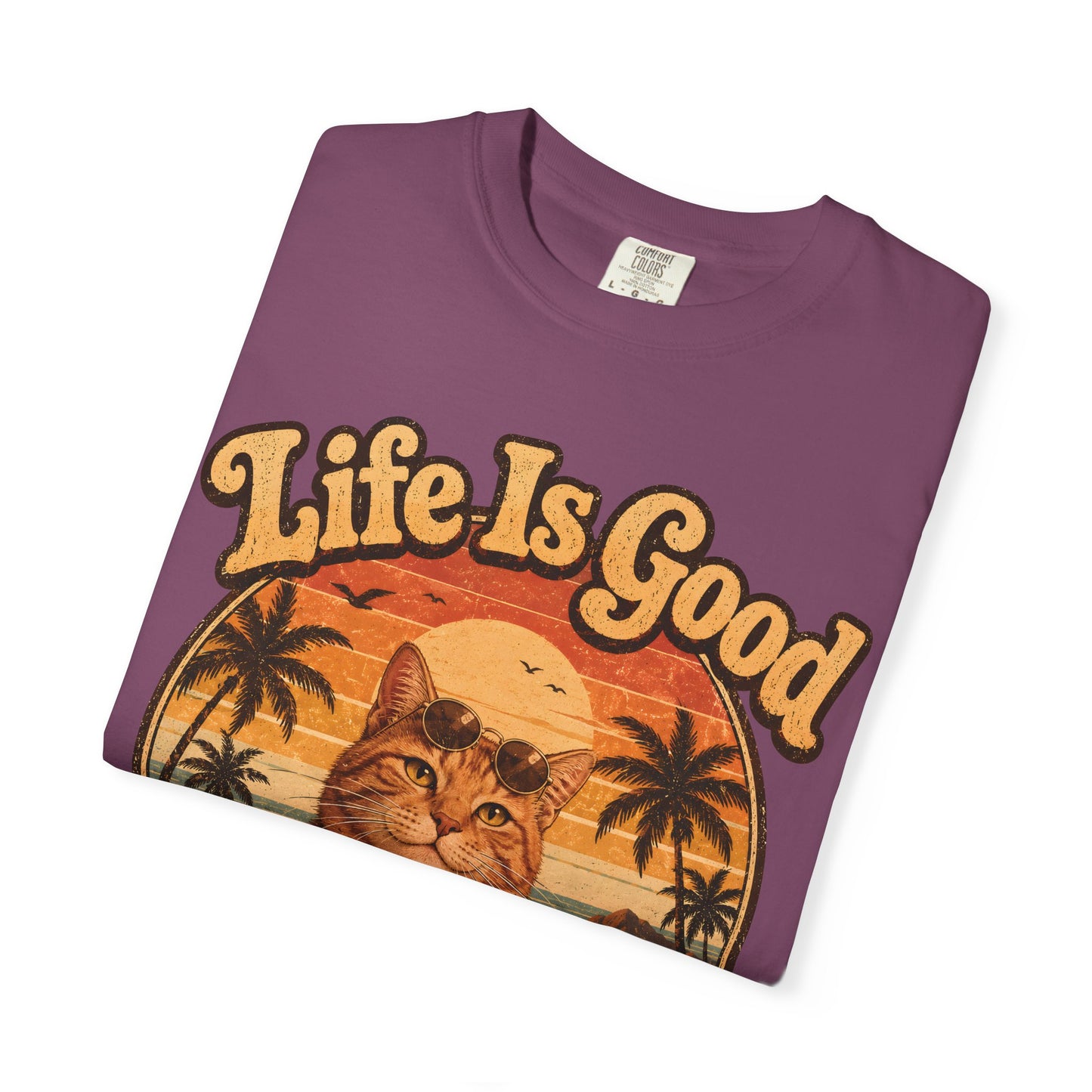 Life Is Good Cat T-Shirt
