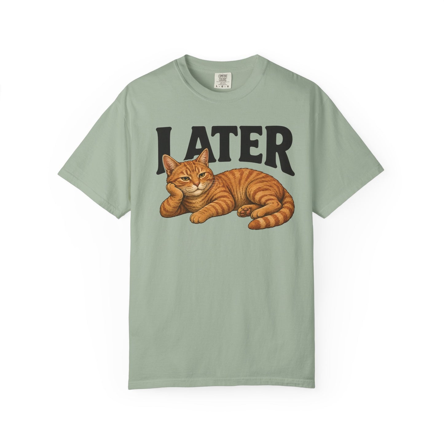 Later Orange Cat T-Shirt