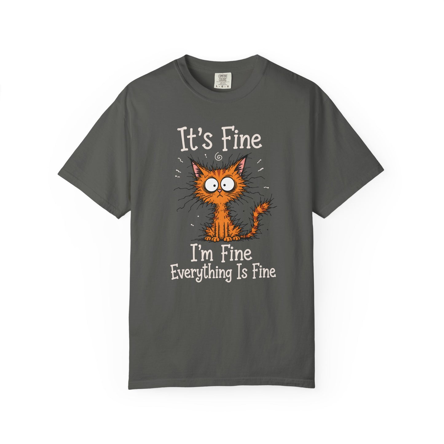 It’s Fine Orange Cat T-Shirt