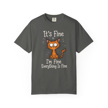 It’s Fine Orange Cat T-Shirt