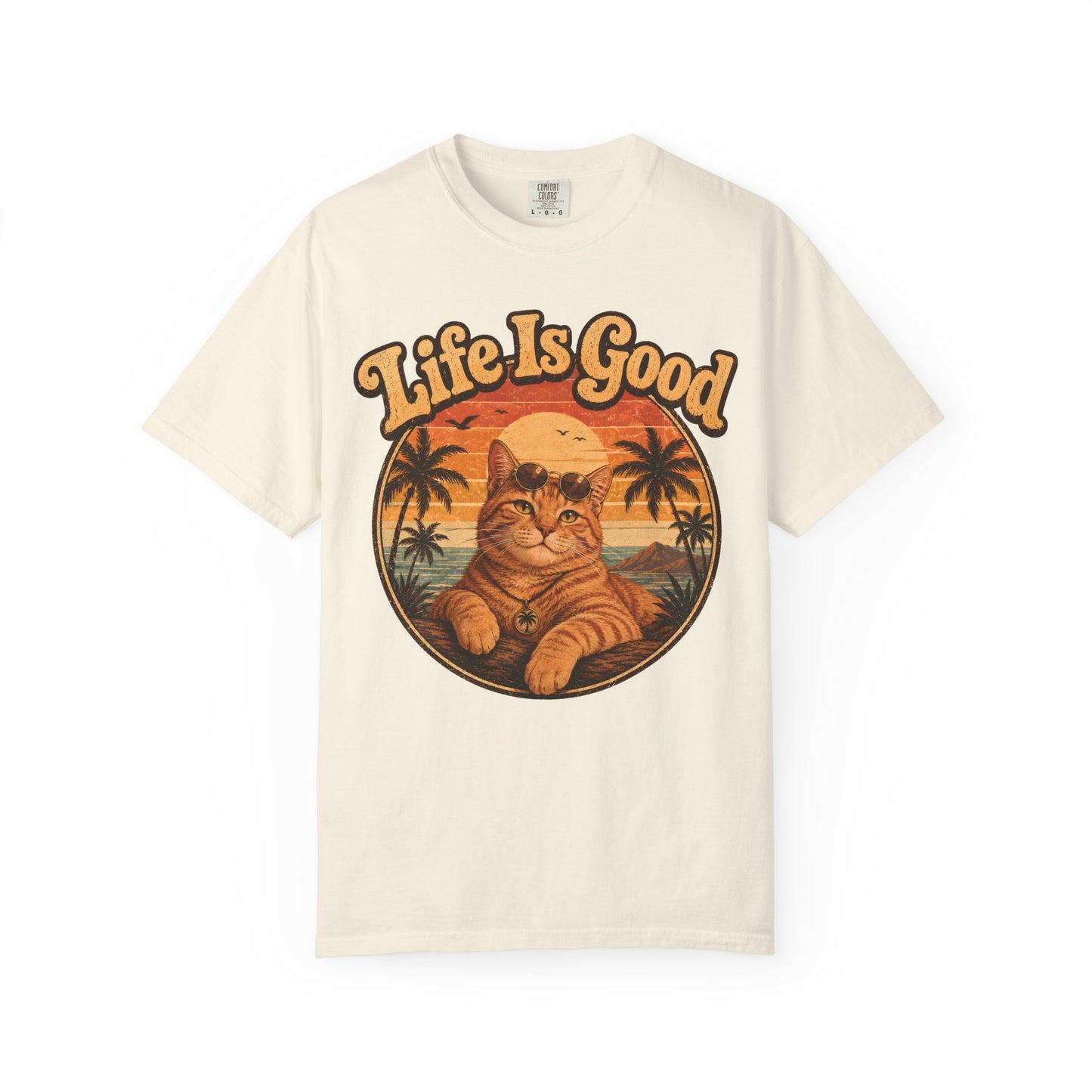 Life Is Good Cat T-Shirt