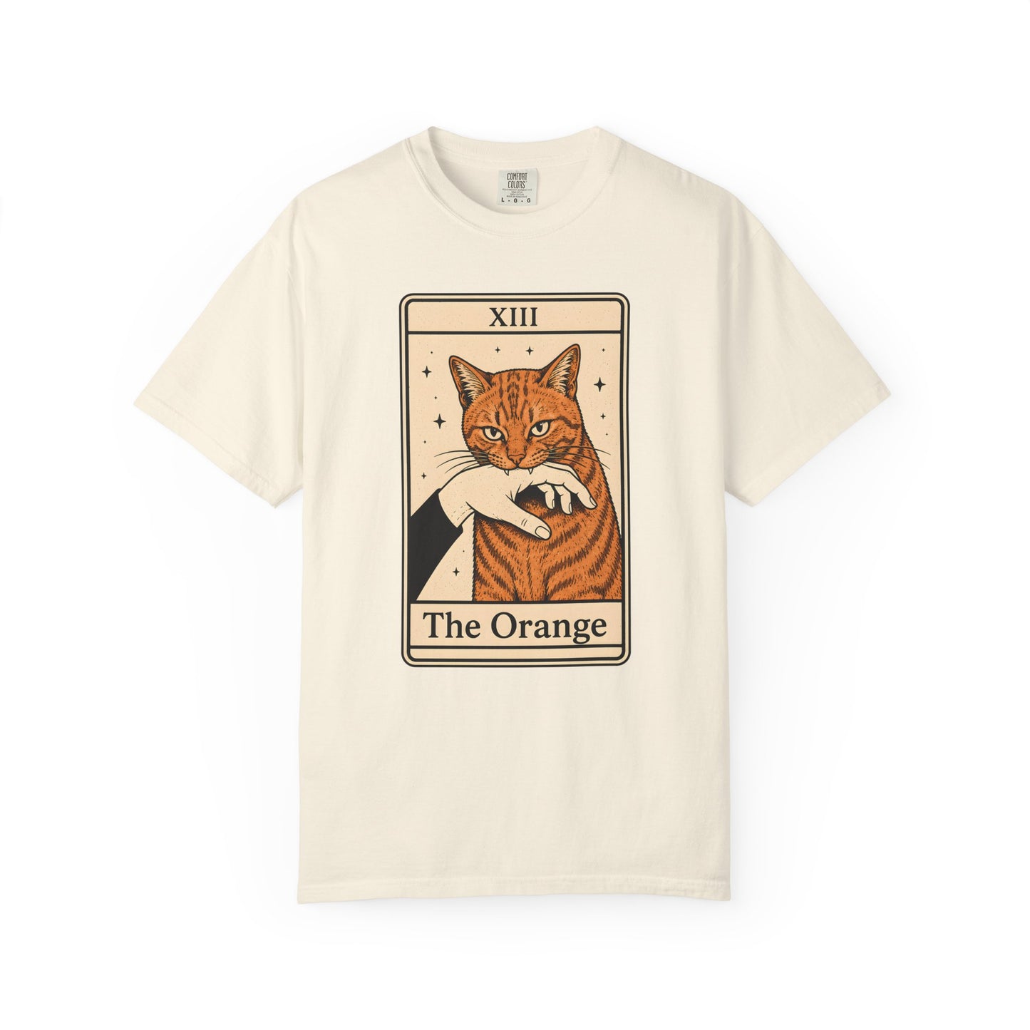 The Orange Tarot Cat T-Shirt