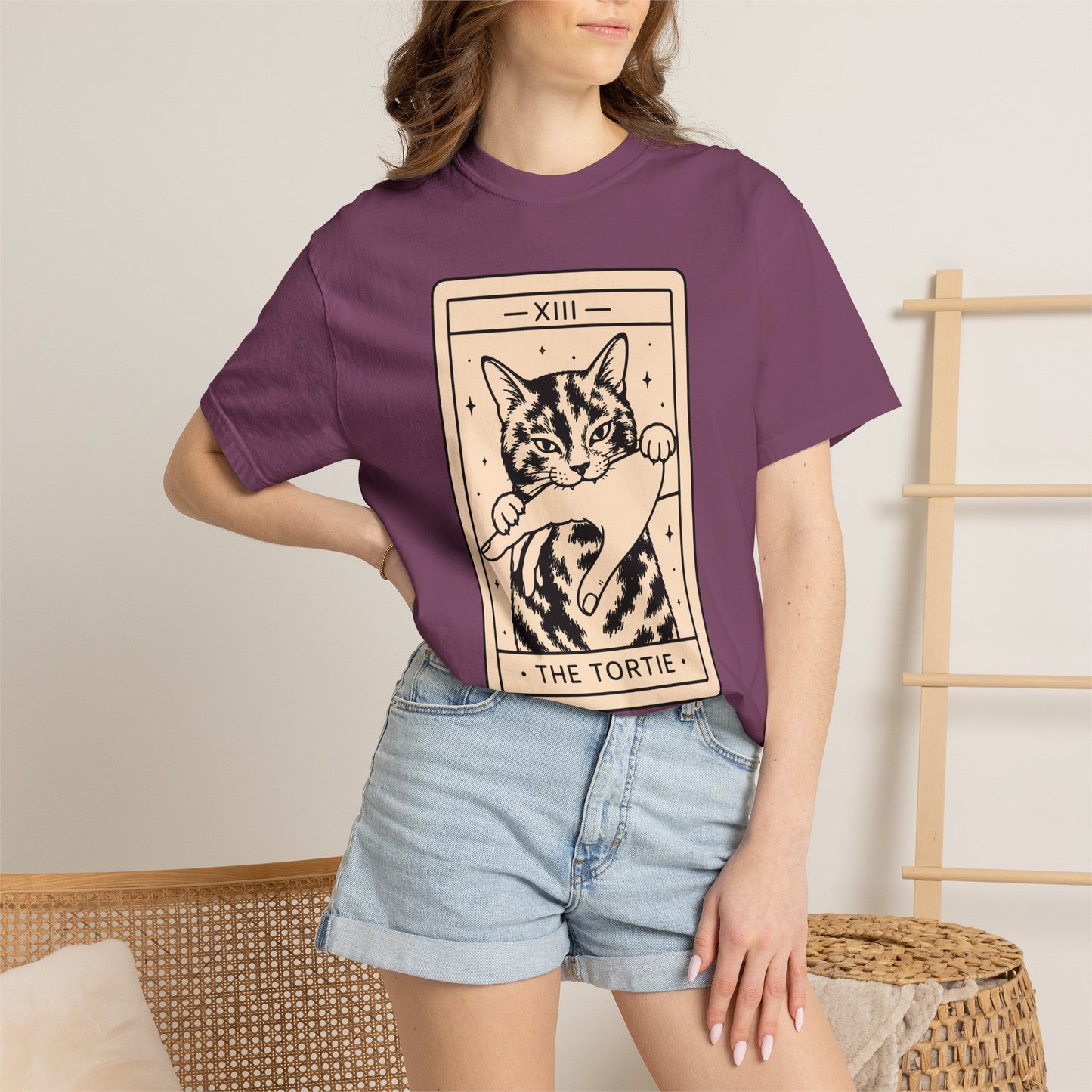 THE TORTIE Tarot Cat T-Shirt