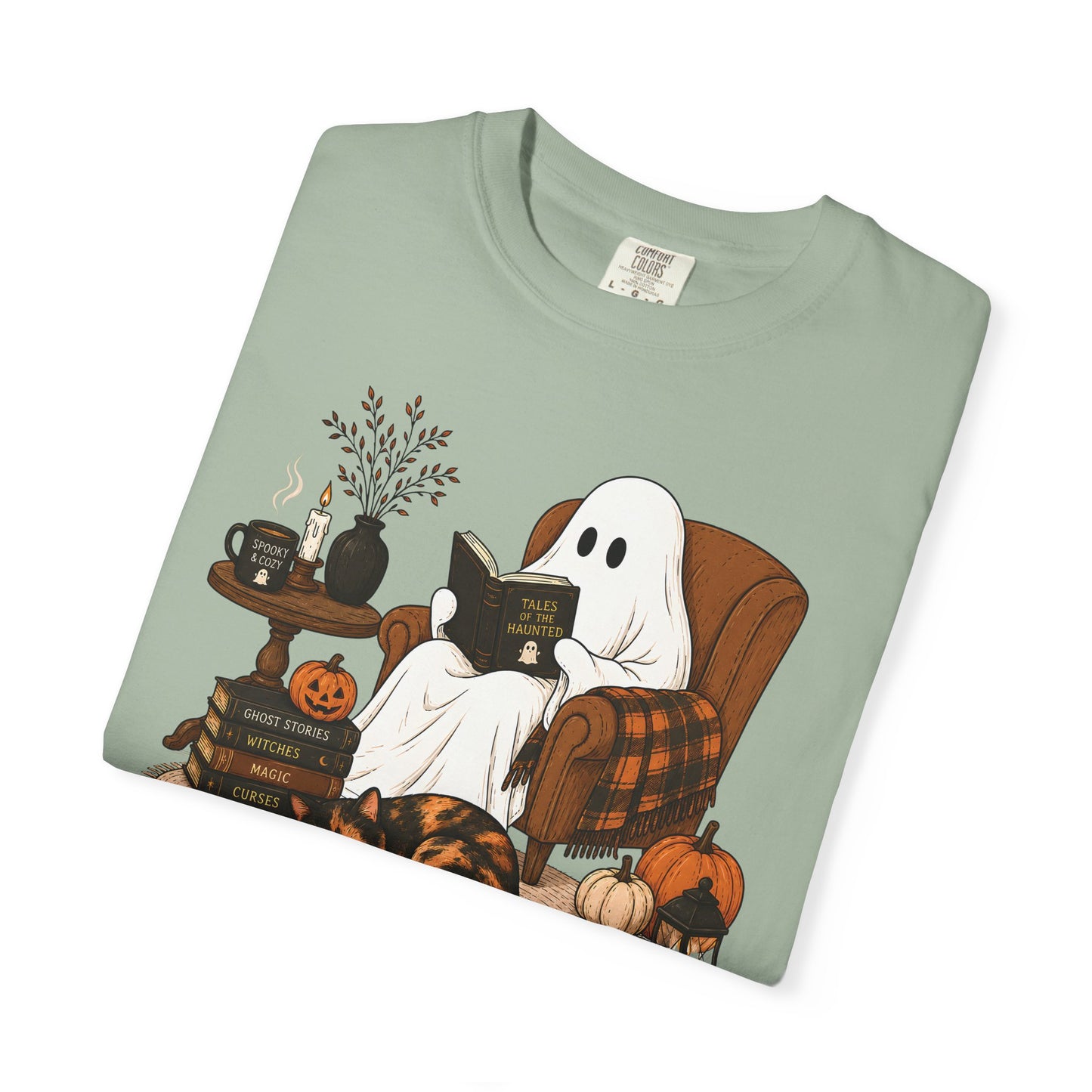 Ghost and Tortie Cat T-Shirt