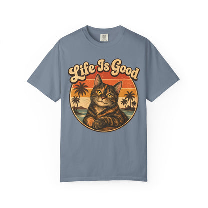 Life Is Good Tortie Cat T-Shirt