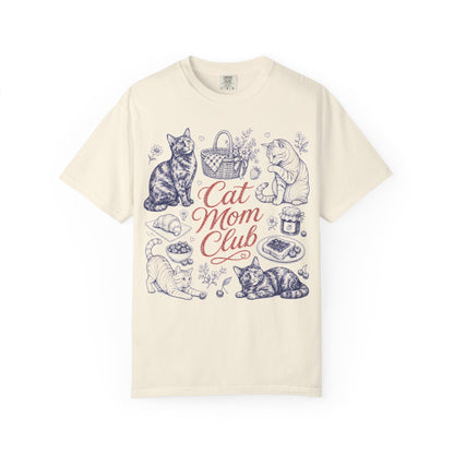 Tortie Cat Mom Club T-Shirt