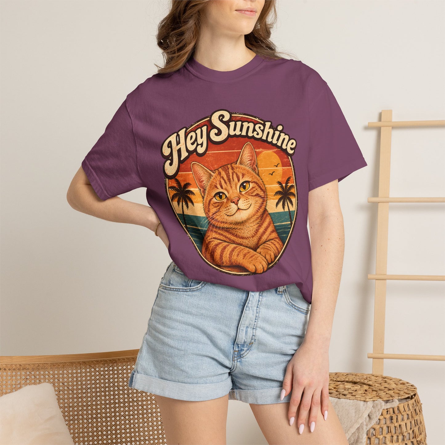 Hey Sunshine Cat T-Shirt