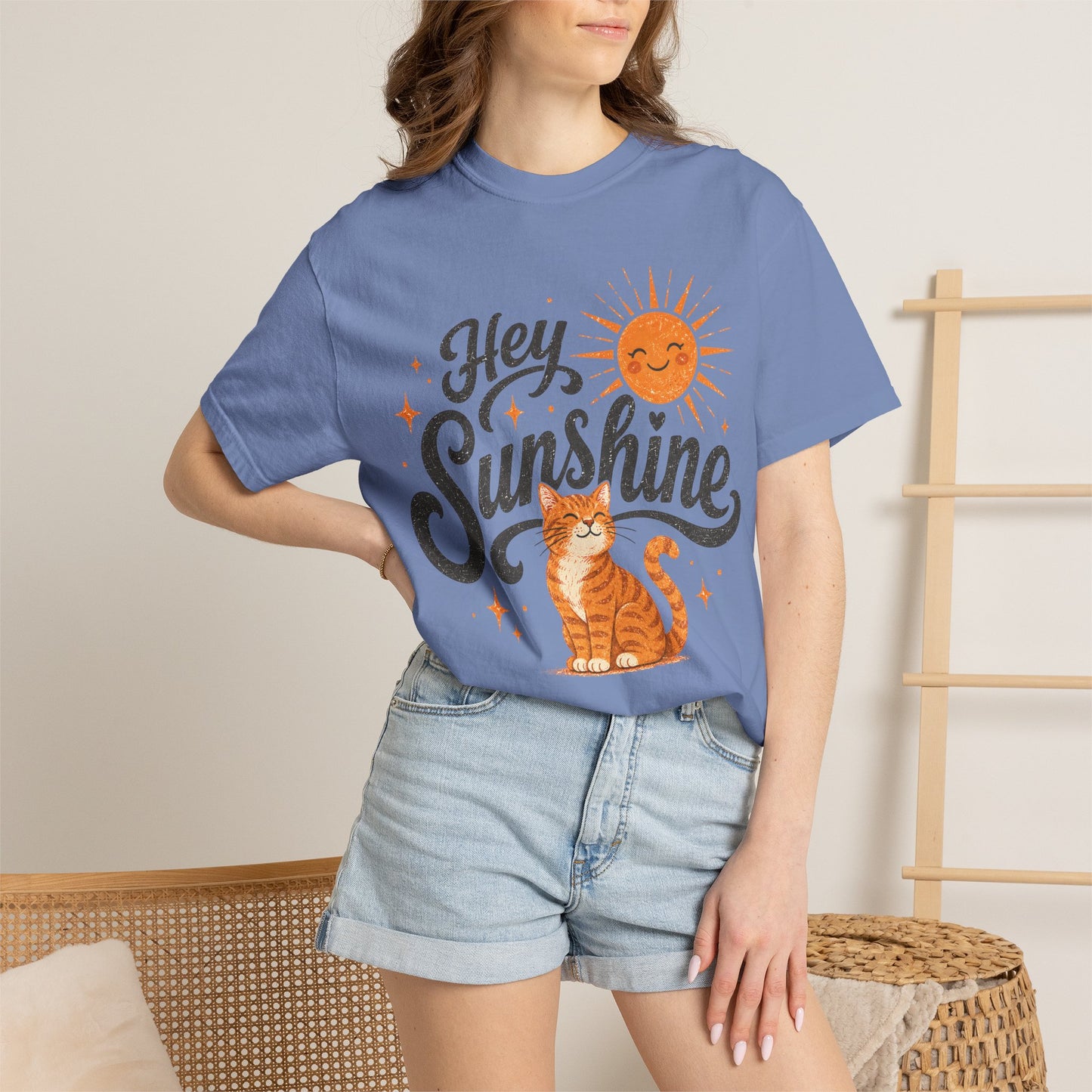 Hey Sunshine Cat T-Shirt