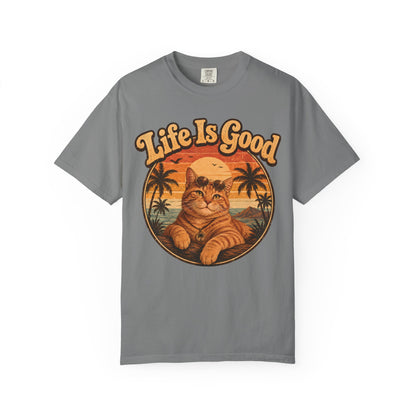 Life Is Good Cat T-Shirt