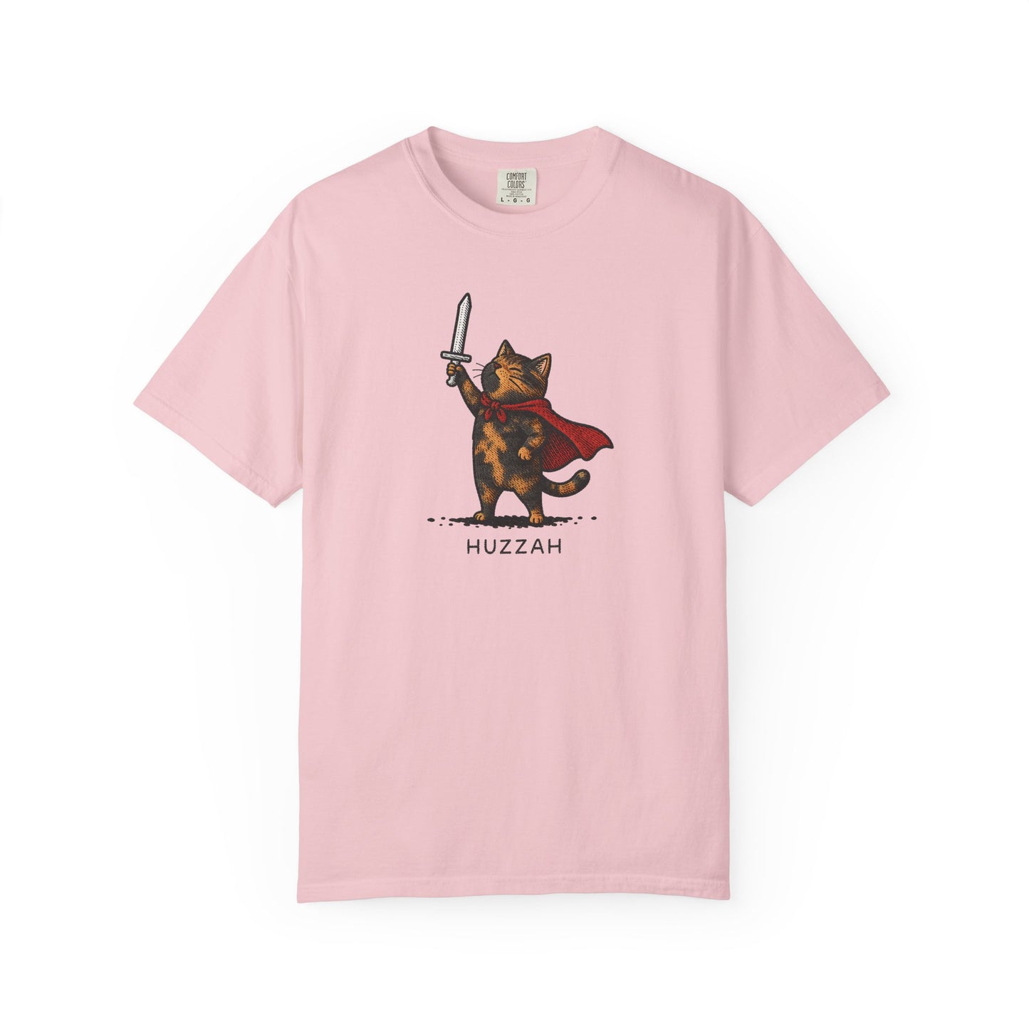 Huzzah Tortie Cat T-Shirt