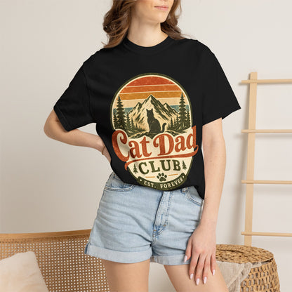 Cat Dad Club T-Shirt