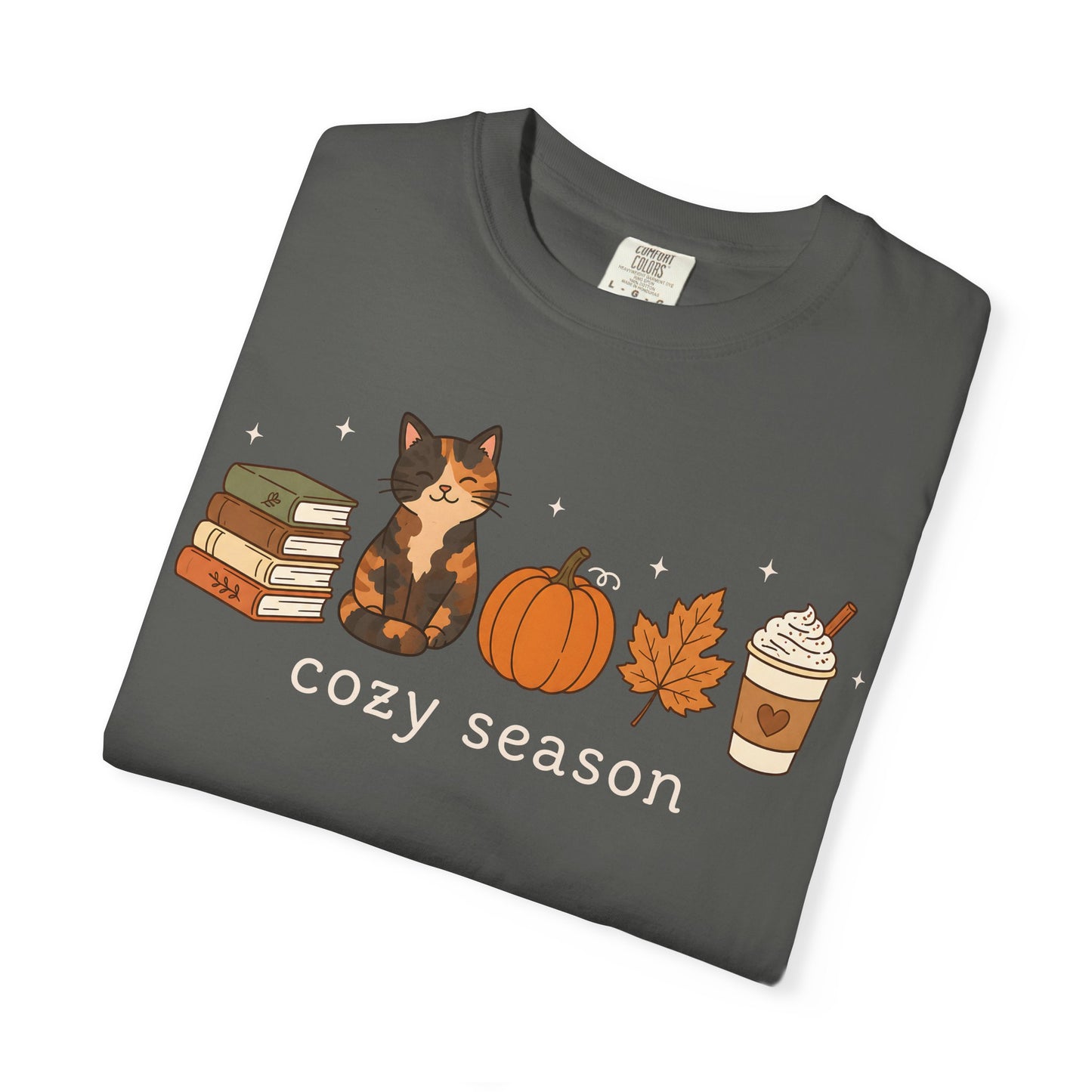 Cozy Season Tortie Cat T-Shirt