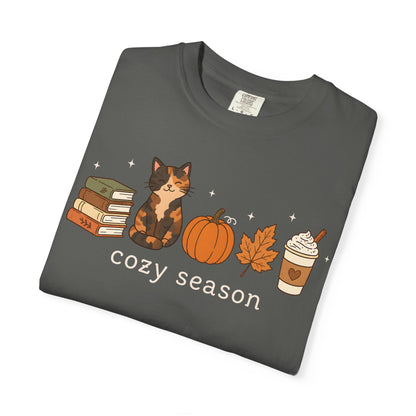 Cozy Season Tortie Cat T-Shirt