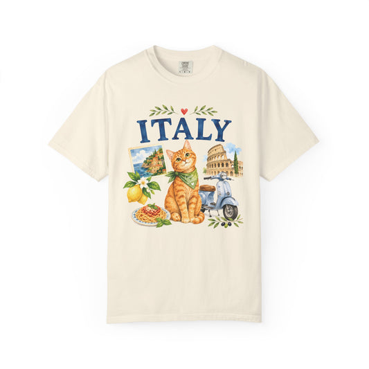 Ciao Bella Orange Cat T-Shirt