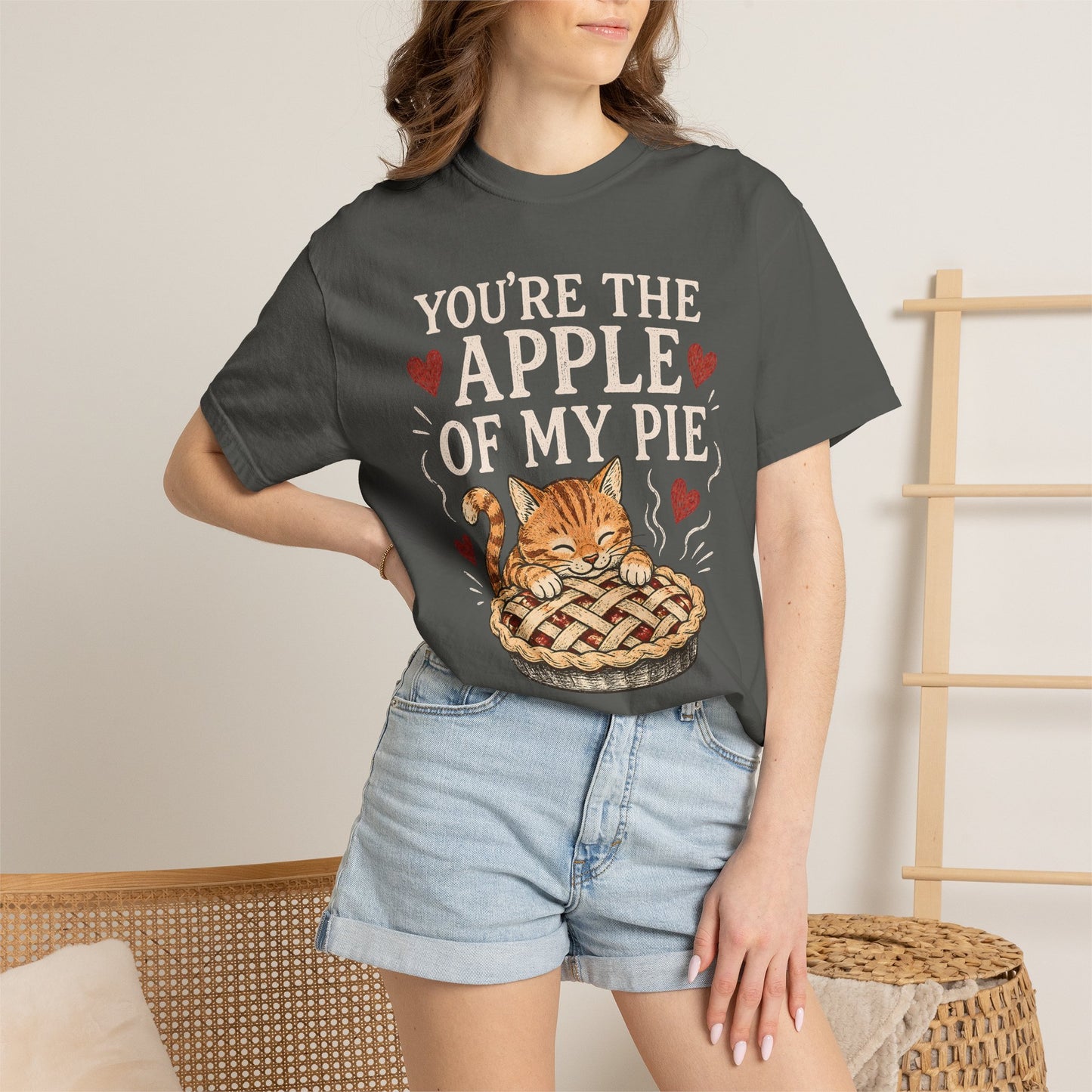 Apple of My Pie Cat T-Shirt