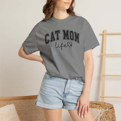 Cat Mom Life Cat T-Shirt