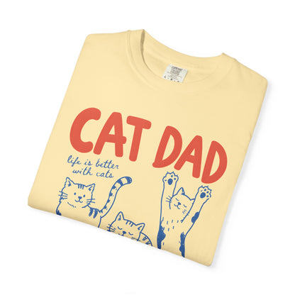 Cat Dad Club T-Shirt