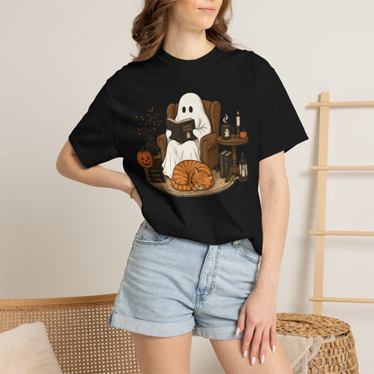 Cozy Ghost Cat T-Shirt