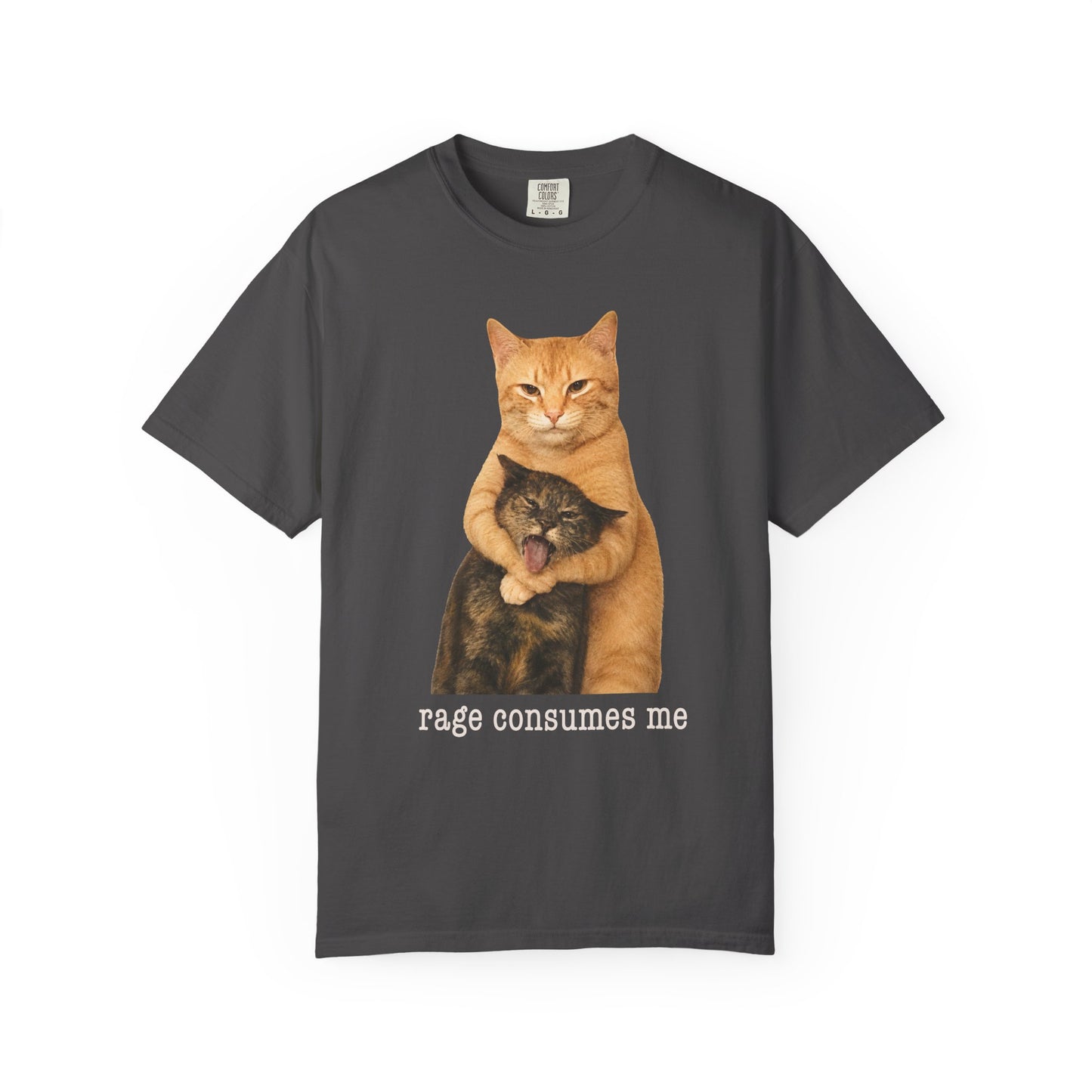 Rage Consumes Me Cat T-Shirt