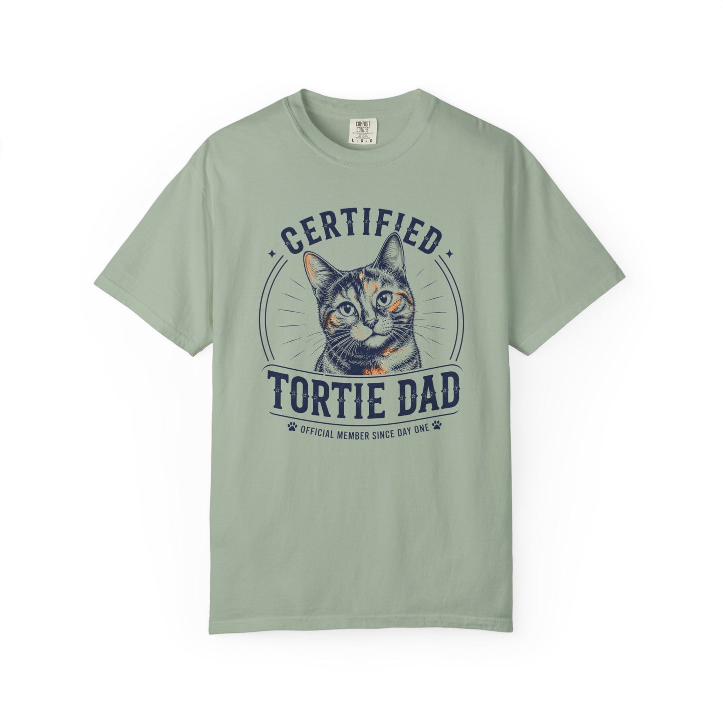 Certified Tortie Dad Cat T-Shirt
