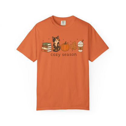 Cozy Season Tortie Cat T-Shirt