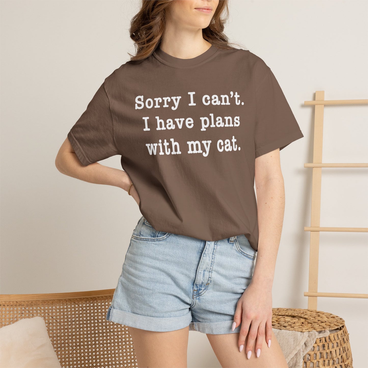 Sorry I Can’t Cat T-Shirt