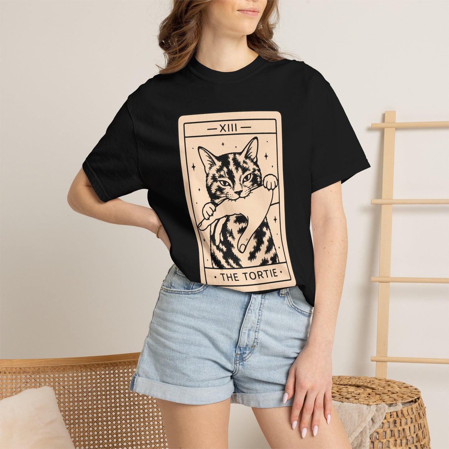 THE TORTIE Tarot Cat T-Shirt