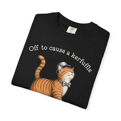 Off to cause a kerfuffle Cat T-Shirt