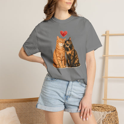 Orange & Tortie Cat T-Shirt