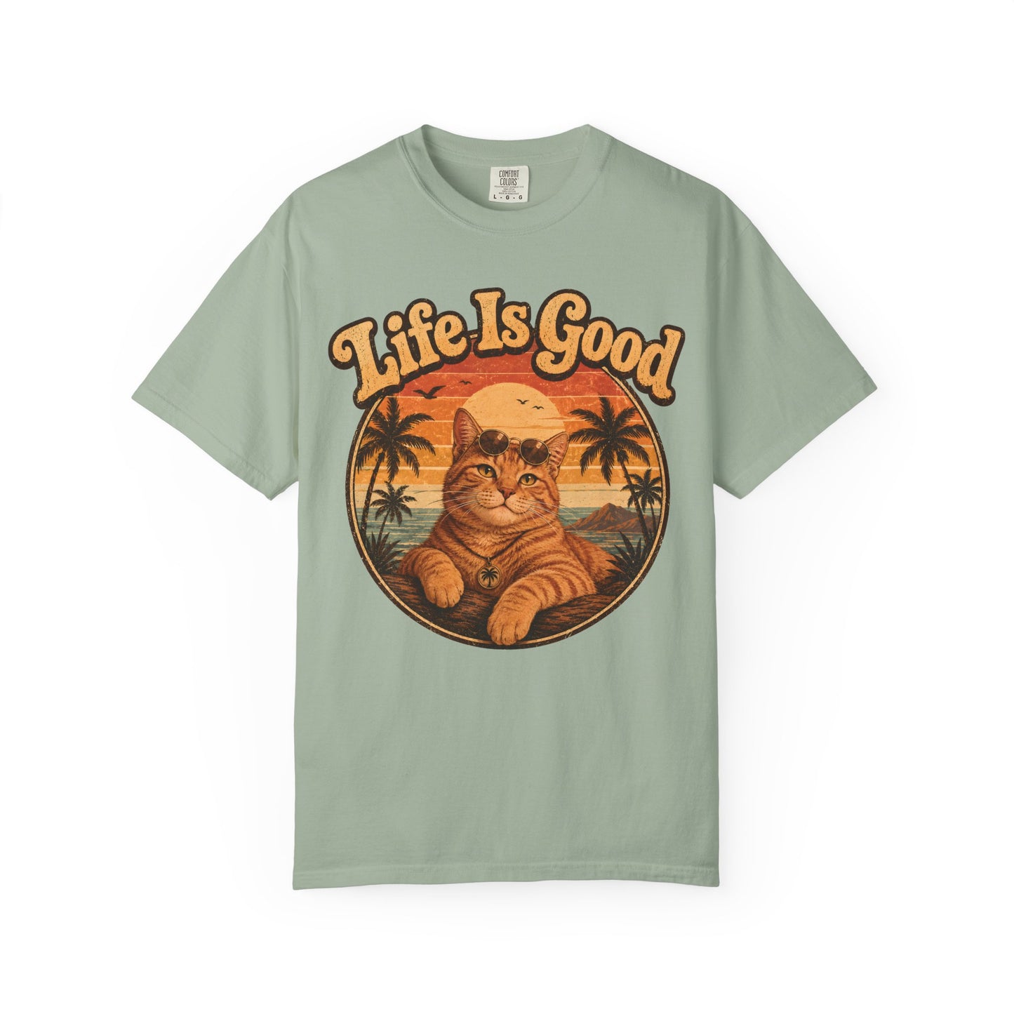 Life Is Good Cat T-Shirt