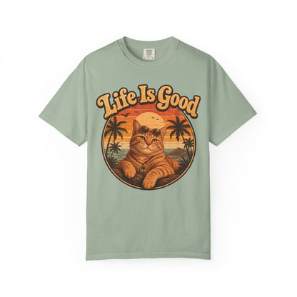 Life Is Good Cat T-Shirt