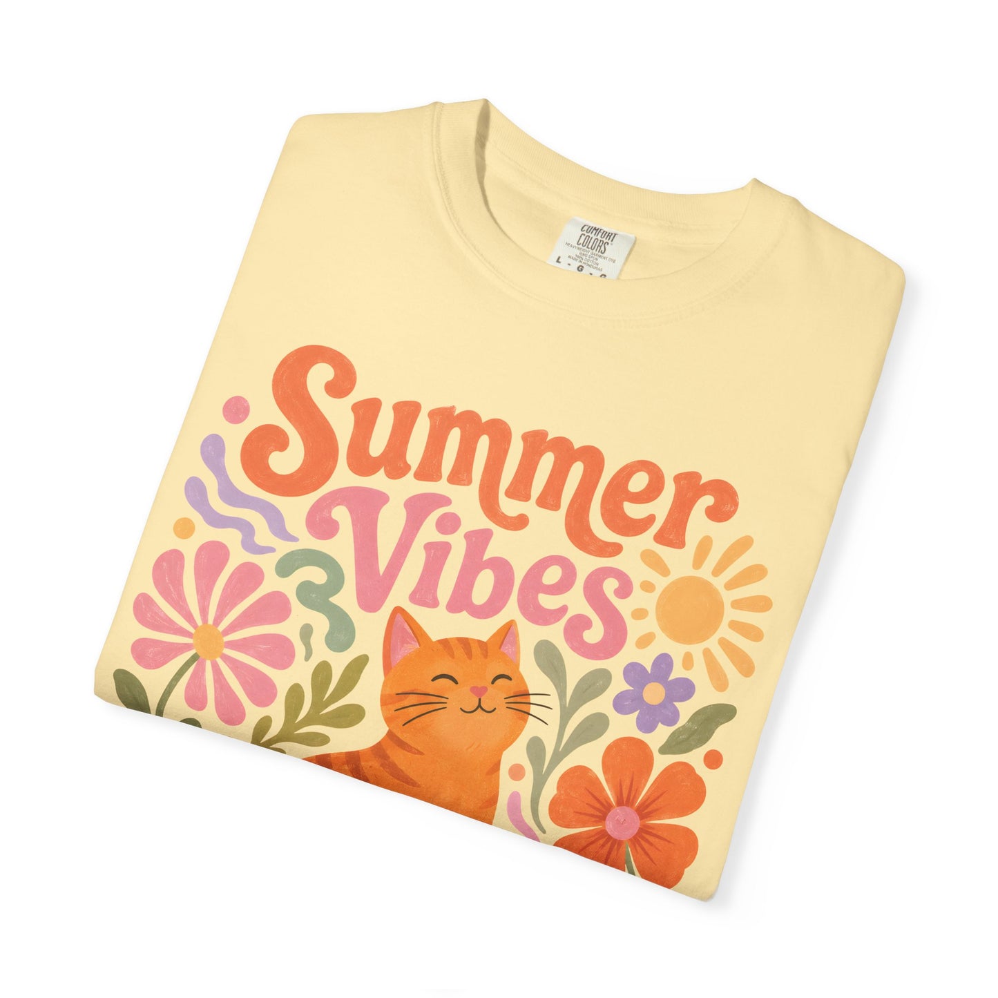 Summer Vibes Cat T-Shirt
