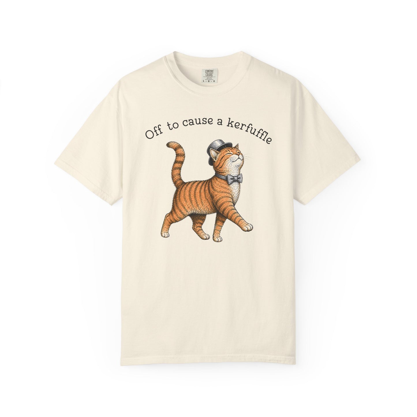 Off to cause a kerfuffle Cat T-Shirt