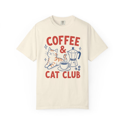 Coffee & Cat Club T-Shirt