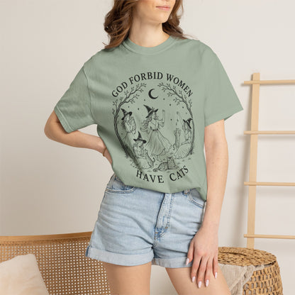 God Forbid Women Cat T-Shirt