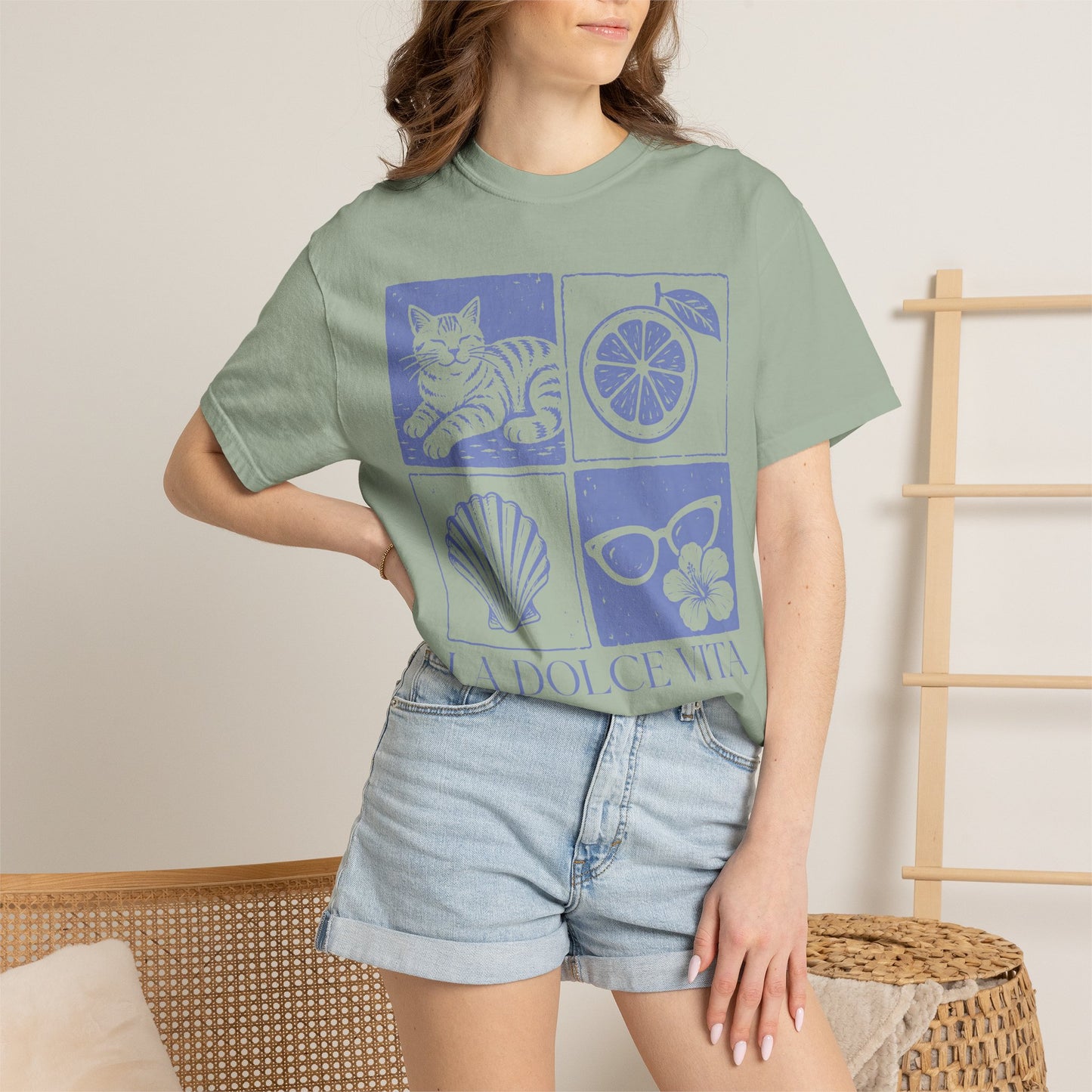 La Dolce Vita Cat T-Shirt